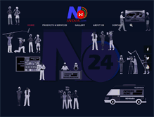 Tablet Screenshot of n24india.com